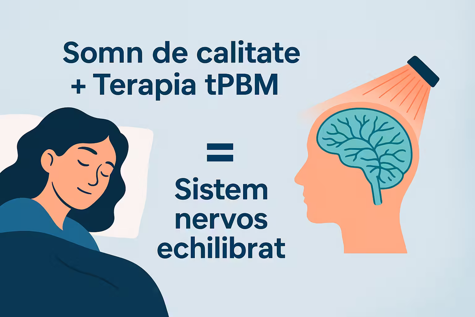 Reechilibrarea sistemului nervos: combinația dintre somn de calitate și terapia tPBM